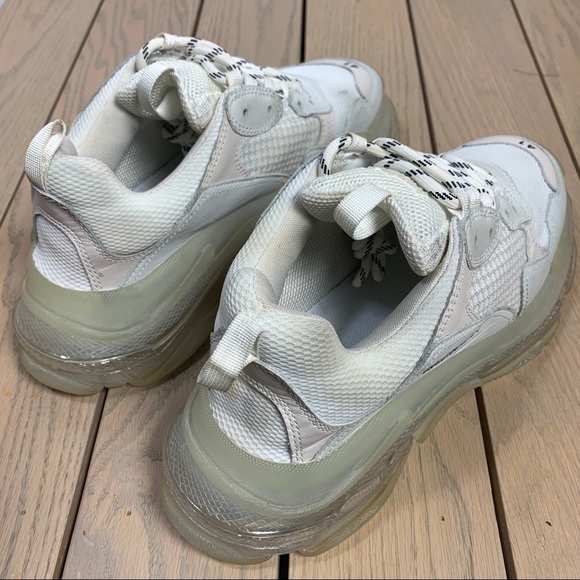 Balenciaga Triple S Clear Sole White EU 41 = US 8 main image 10